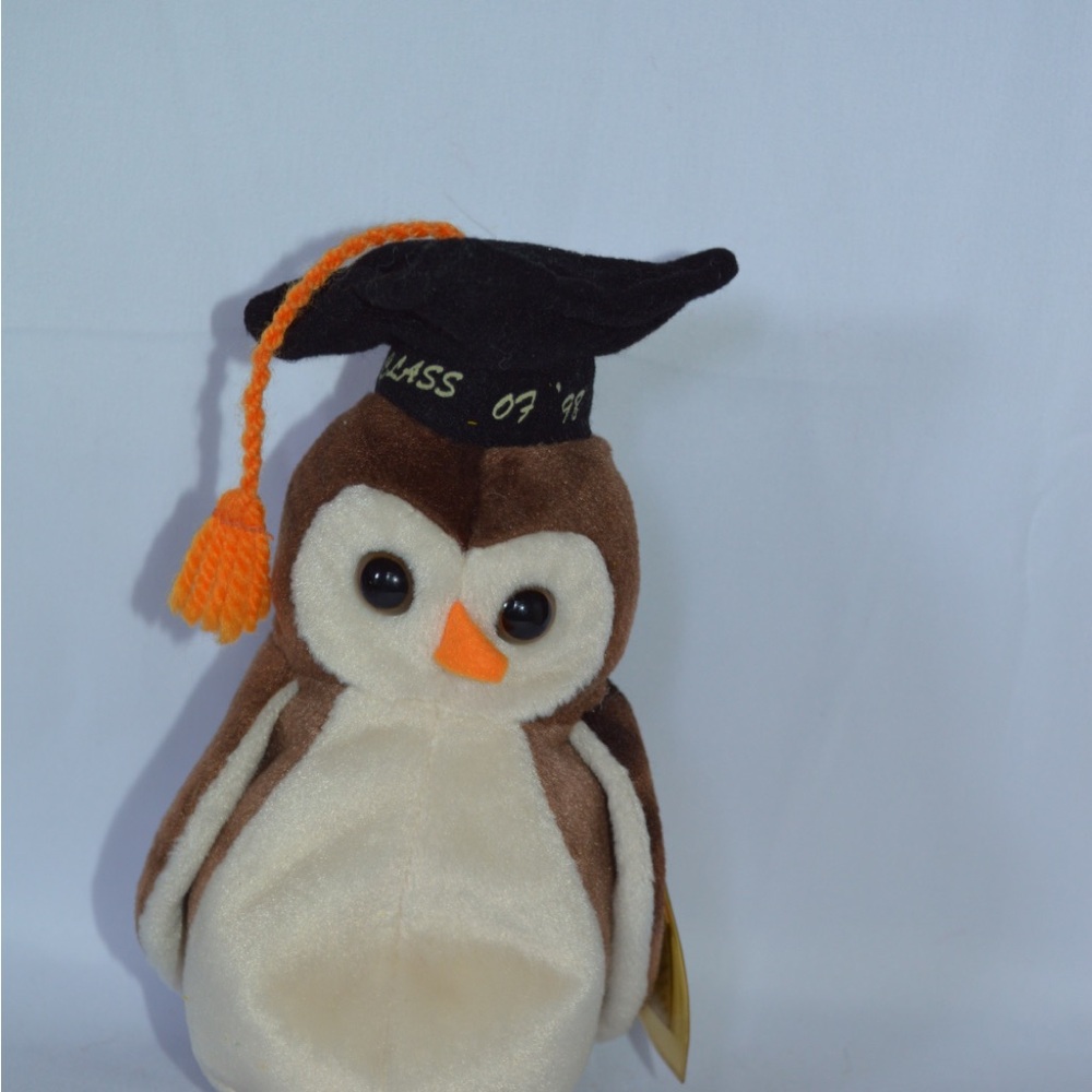 RARE “wise” beanie baby 07 ‘98